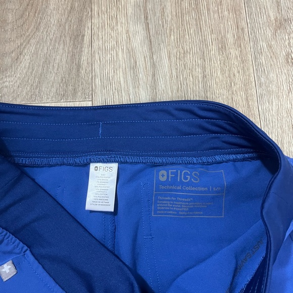 figs technical collection blue Zamora jogger scrub pants small - Picture 3 of 10